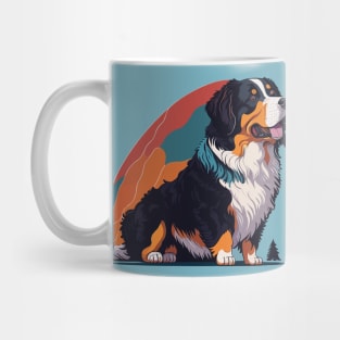 Bernese Mountain Dog Portrait Mug